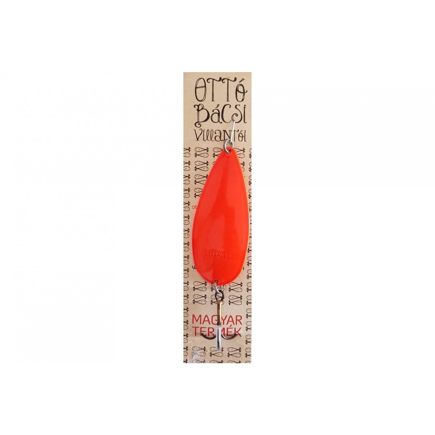 LINGURA OSCILANTA OTTO BACSI LUTRA 7.8CM 11G FLUO ORANGE - LU UO00211013 LINGURA OSCILANTA OTTO BACSI LUTRA 7.8CM 11G FLUO ORANGE - LU UO00211013