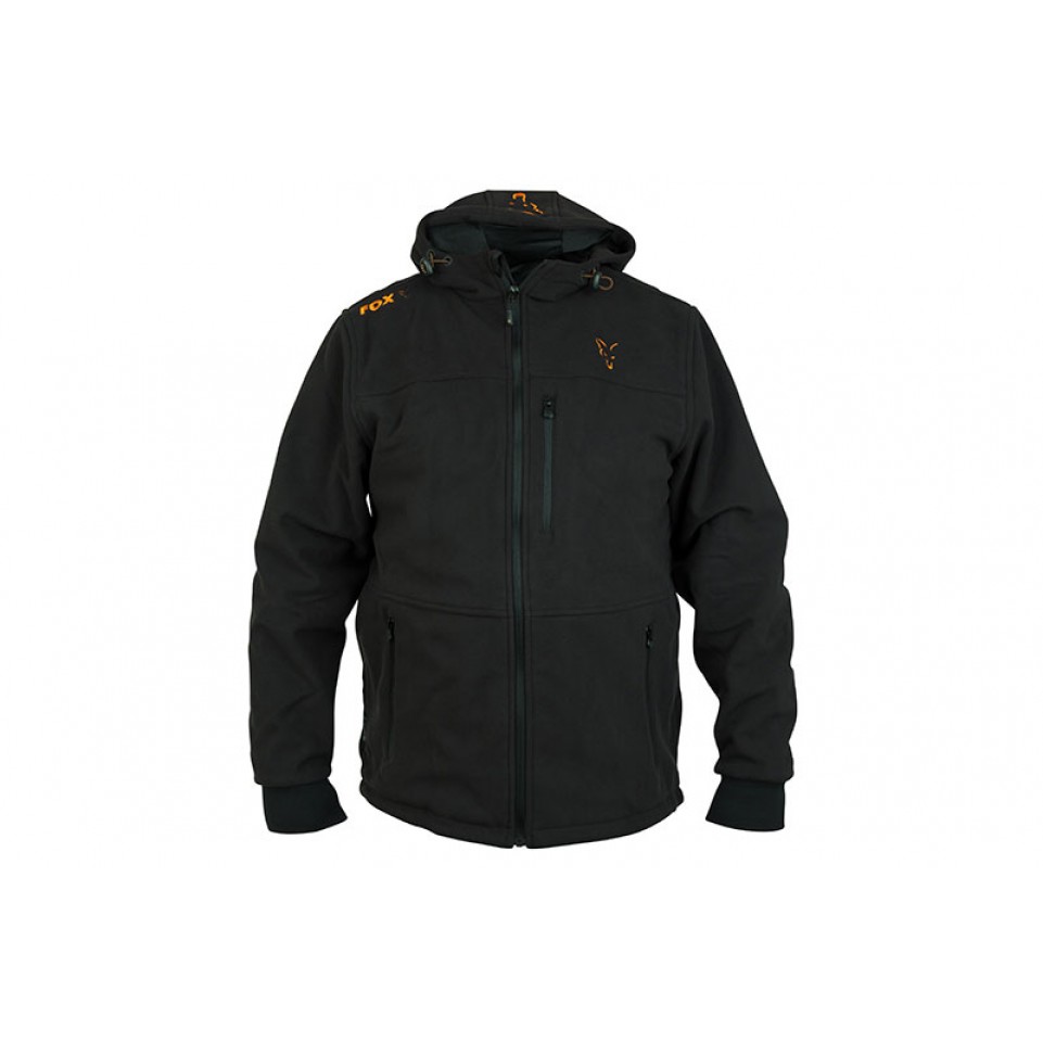 Jacheta Cu Gluga Fox Wind Blocker Hood Black/orange L - CCL111 Jacheta Cu Gluga Fox Wind Blocker Hood Black/orange L - CCL111