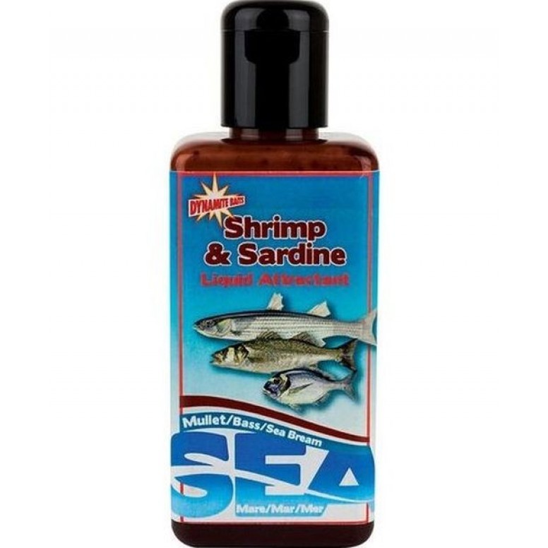 Lichid Atractant Dynamite Baits, Shrimp & Sardine, 250m - XL906