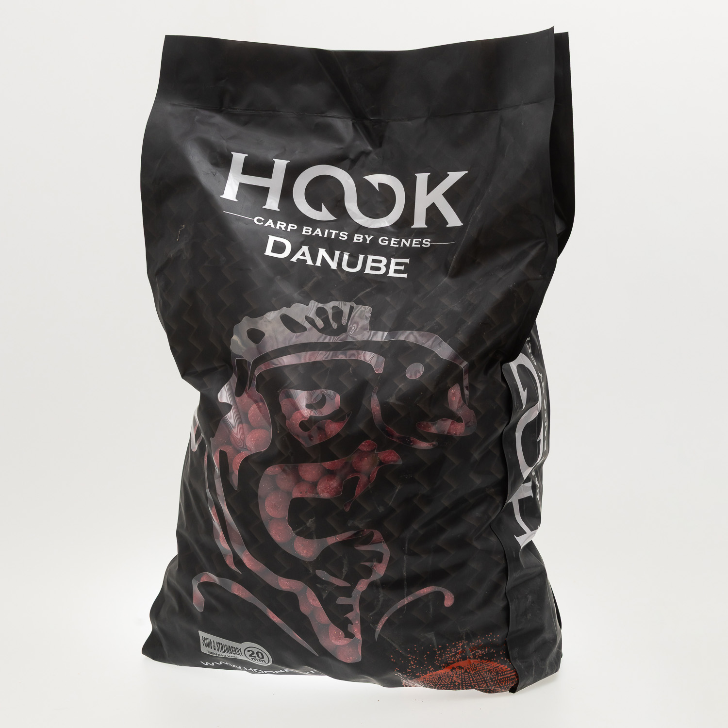 BOILIES HOOK BAITS BF SEMISOLUBIL - SQUID & STRAWBERRY, 24 MM, 10 KG - H1490