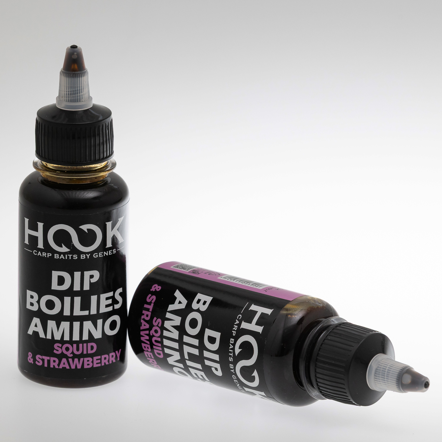 DIP Boilies AMINO HOOK BAITS - 100 ML - SQUID & STRAWBERRY - H3906