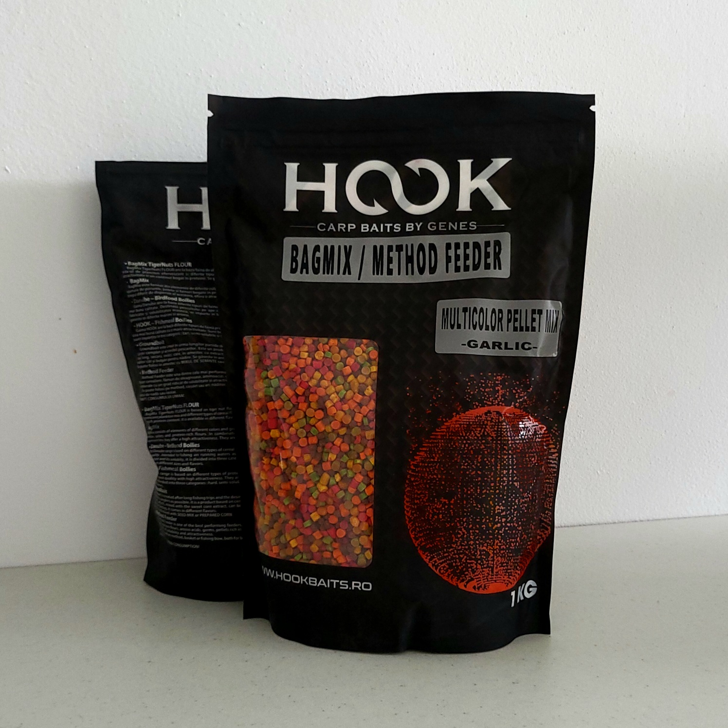 MULTICOLOR PELLET MIX HOOK BAITS - WILDSTRAWBERRY, 2 MM, 1 KG - H4248
