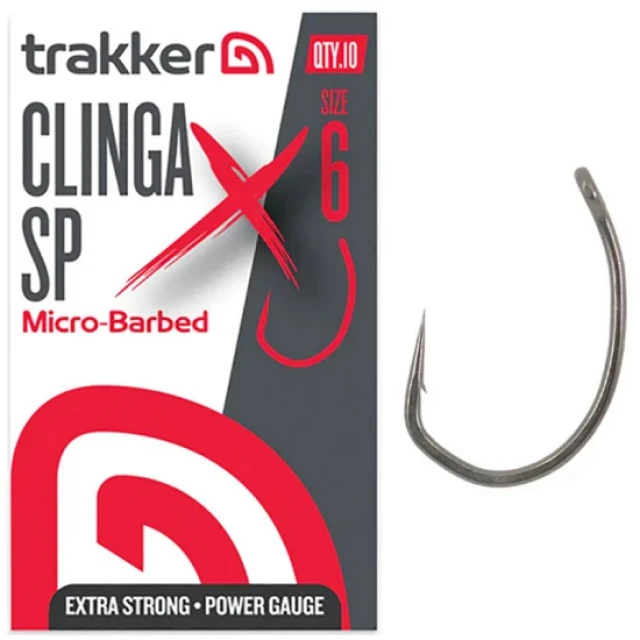 Trakker Clinga SP XS Hooks Size 6 (Micro Barbed) - 227215