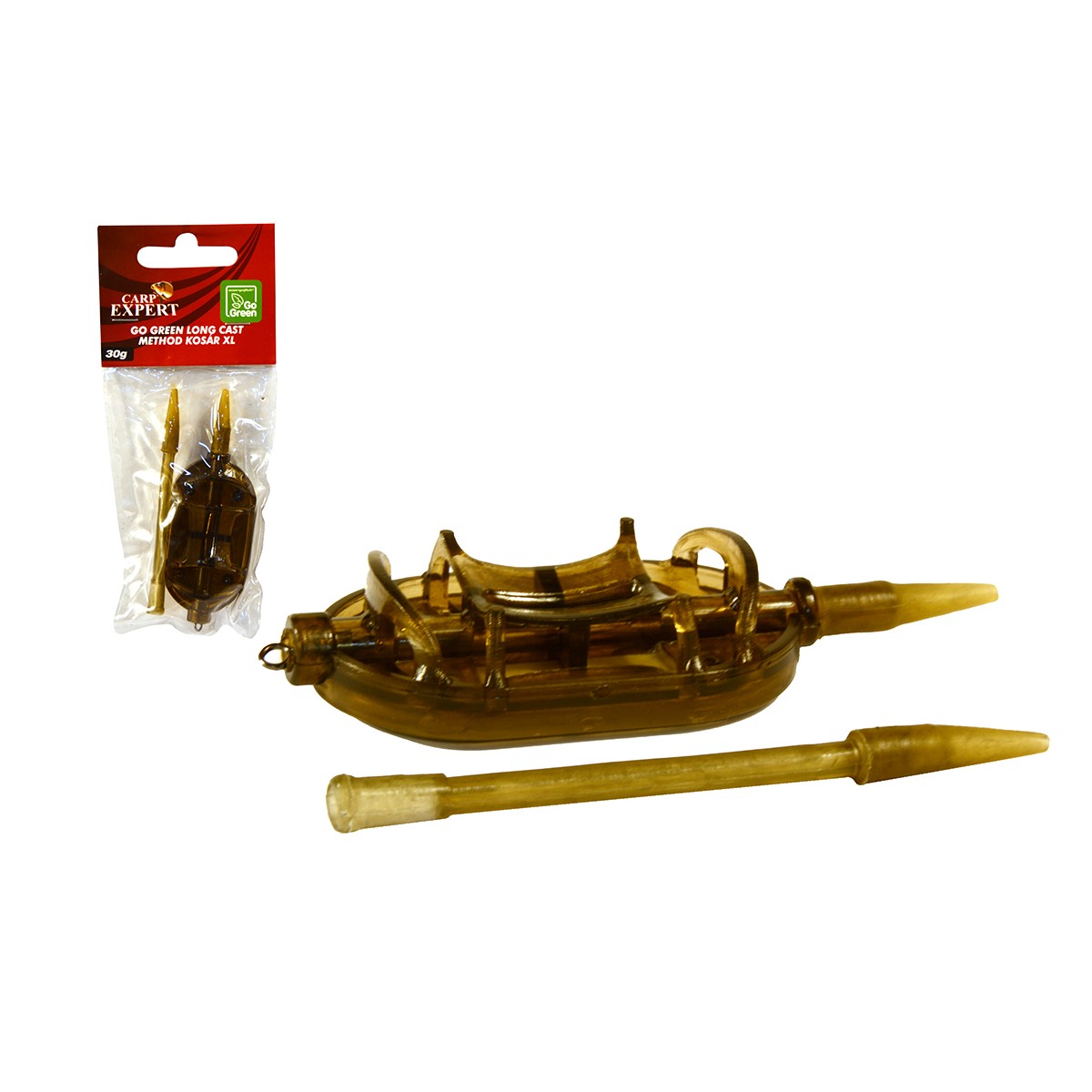MOMITOR METHOD CARP EXPERT GO GREEN LONG CAST L, 30 GR - 58404030