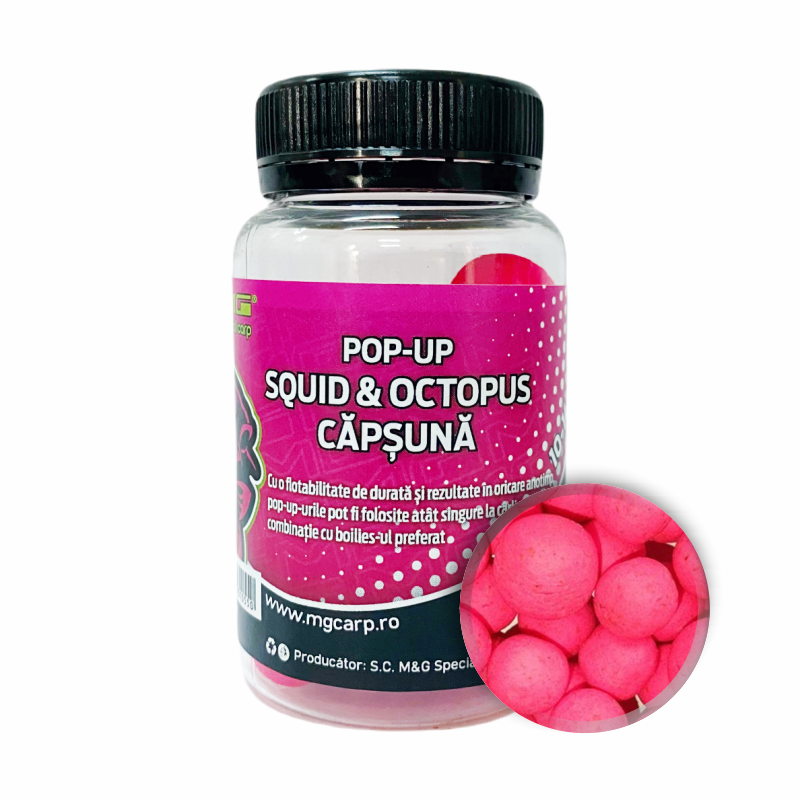Pop-Up MG Special Carp Squid & Octopus Capsuna 10-14mm / 35gr - MG0550 Pop-Up MG Special Carp Squid & Octopus Capsuna 10-14mm / 35gr - MG0550