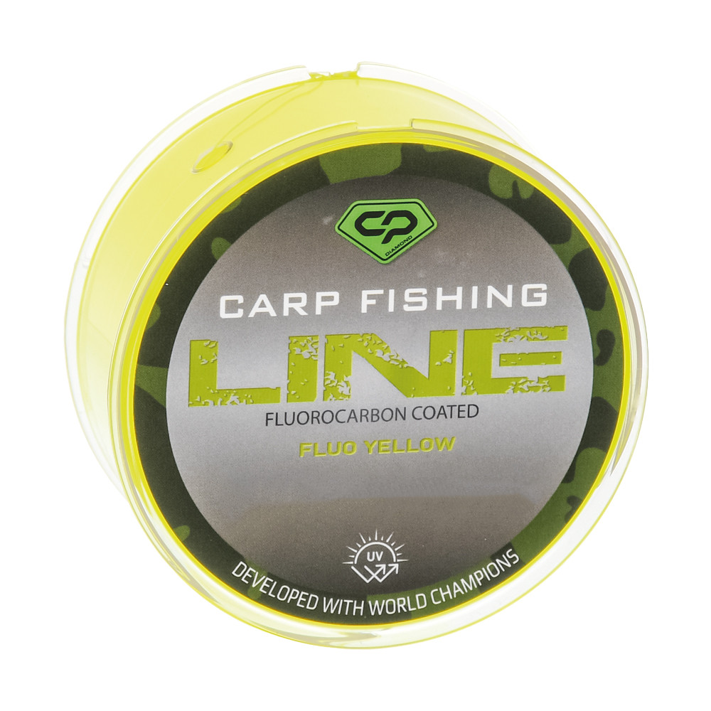 Carp Pro FIR MONOFILAMENT FLUO YELLOW 1000 m, 0,405 mm - CP5110-040