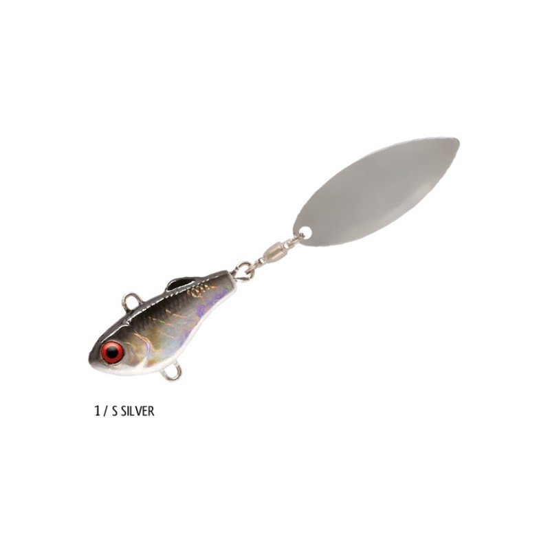 SPINNERTAIL RAPTURE CHIBI ASP SPIN N`JIG*S*14G*SILVER - 180-21-001