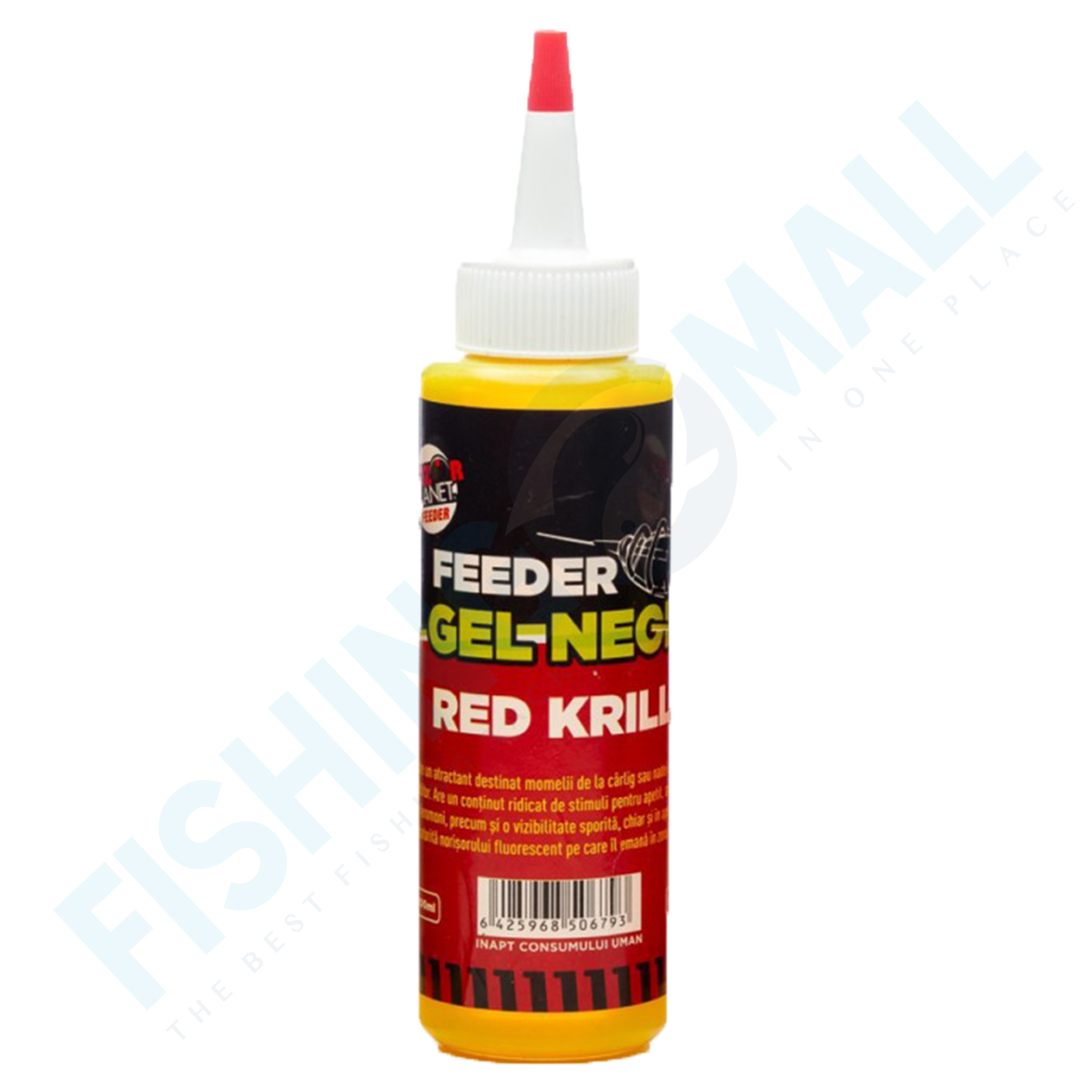 Atractant Senzor Feeder Gel Neon Red Krill 100ml - SNZ99799